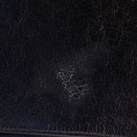 Prada Front Pocket Wing Convertible Tote Glazed Leather Black - Picture 7 of 10